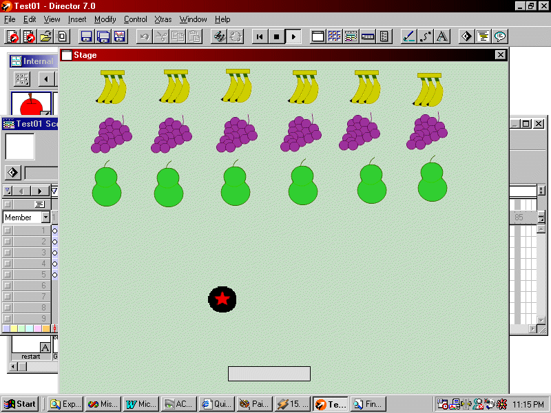 Screenshot of Hit & Miss game